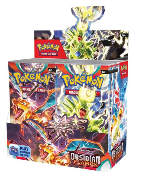 Obsidian Flames Booster Pack Break